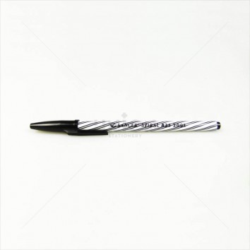 LANCER ปากกาลูกลื่น ปลอก 0.5 SPIRAL825-2001 <1/50> สีดำ